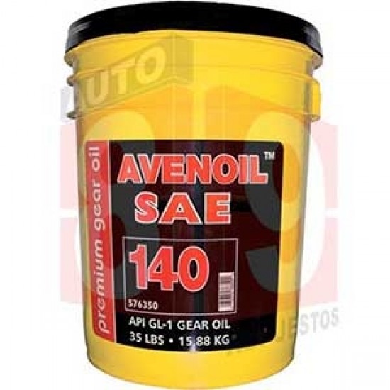 AVENOIL PREMIUM ACEITE 140 GL-1 TANQUE 5 GALON AVENOIL PREMIUM ACEITE 140 GL-1 TANQUE 5 GALON