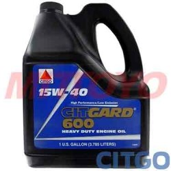 ACEITE CITGO CITGARD 600 15W40 GALON 622615001180 TERPEL