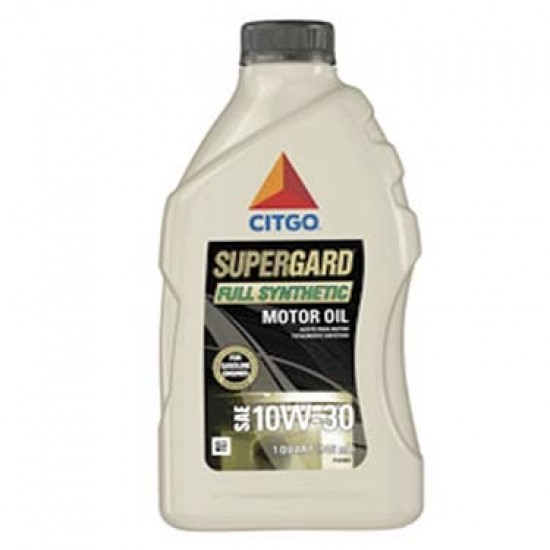 ACEITE CITGO SUPERGARD SINTETICO SYNTHETIC 10W30 CUARTO 620863001182