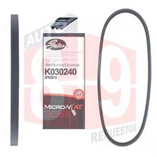 CORREA MICRO-V 3PK0610 CORREA MICRO-V 3PK0610