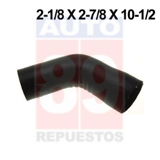 MANGUERA IHC DT360 ARRIBA CODO 45 GRADO 2-1/8 X 2-7/8 X 10-1/2