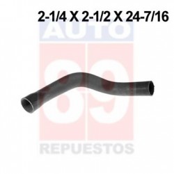 MANGUERA IHC CUMMINS L10 ARRIBA FORMA S 2-1/4 X 2-1/2 X 24-7/16