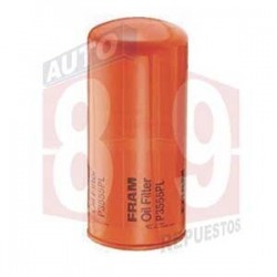 FILTRO ACEITE CUMMINS BYPASS 1 3/8 X 12 P3555PL LFP-777B P550777 B7577 ID1 3/8-16 OD4.63H10.33