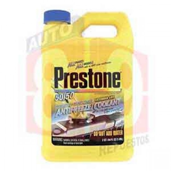 COOLANT PRESTONE 50/50 READY-TO-USE PREDILUTED EXTENDED LIFE 64OZ. COOLANT PRESTONE 50/50 READY-TO-USE PREDILUTED EXTENDED LIFE 64OZ.