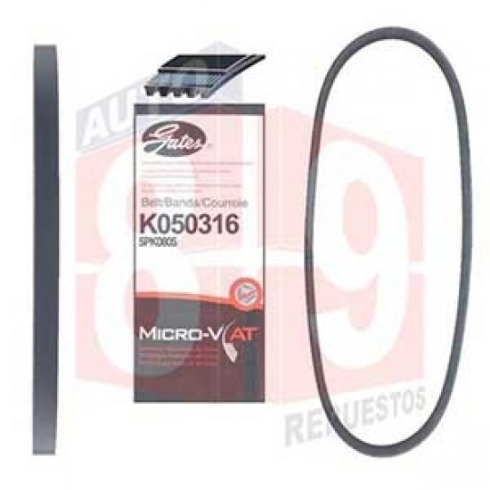 CORREA MICRO-V 5PK0805 CORREA MICRO-V 5PK0805