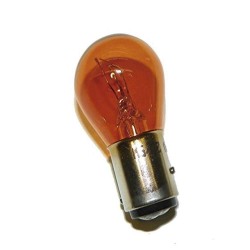 BOMBILLO 2 CONTACTO 12V 21/5W BAY15D LENTE AMARILLO AMBAR AMBER