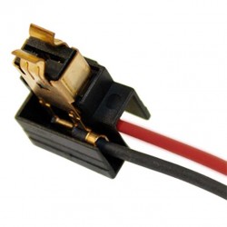 SOCKET BOMBILLO H1 DE 2 CABLE
