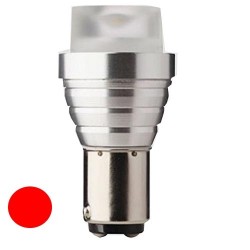 BOMBILLO LED 2 CONTACTO 1034 12V BA15S SUPER ROJO