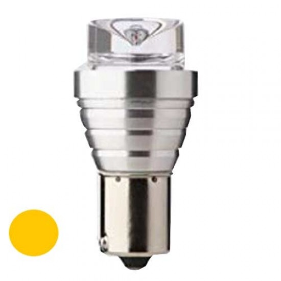 BOMBILLO LED 1 CONTACTO 1073 24V BA15S AMBER