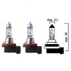 BOMBILLO H11 ULTRA +90% 55W