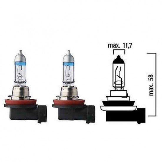 BOMBILLO DGP EXTRA LIGHT TIPO H11 12V 55W - Autoplanet